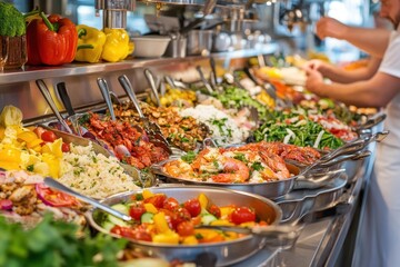 Fototapeta premium Kitchen restaurant food banner