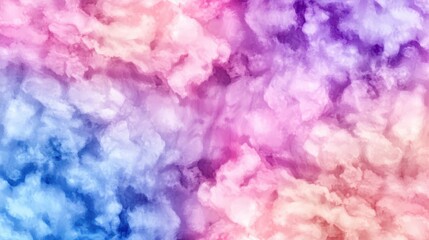 Fototapeta premium Colorful cloud background with vibrant hues and texture for creative design and artistic projects