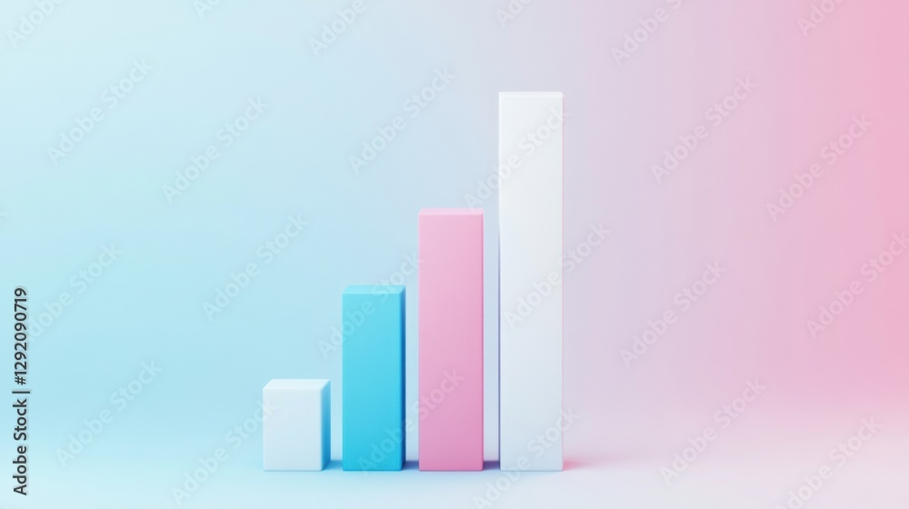 Aufkleber bar chart illustrates transition from low sales to significant growth during the marketing campaign.