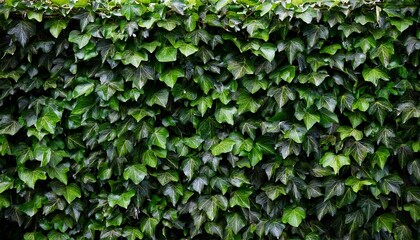 Fototapeta premium ivy texture spreads over a wall