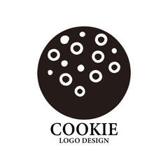 Obraz premium Cookie Vector Logo Design