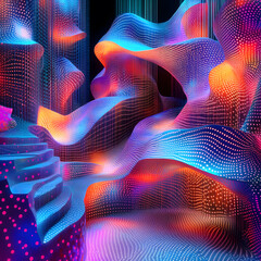 abstract fractal background