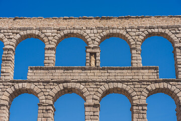 Fototapeta premium roman aqueduct in segovia spain