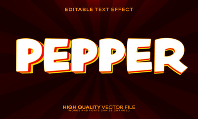Hotdog text effect, editable text effect and retro 3d font style bold shadow fastfood poster design