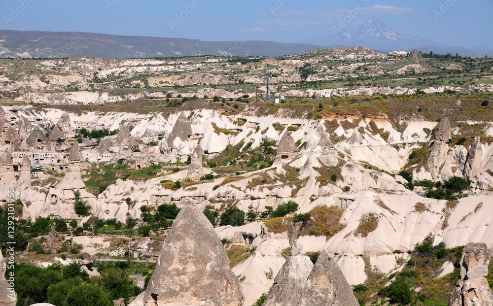 Wall mural  A view from Goreme, Nevsehir, Turkey.