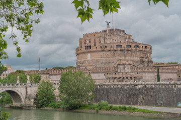 The castle Castel Sant'Angelo