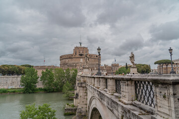 The castle Castel Sant'Angelo