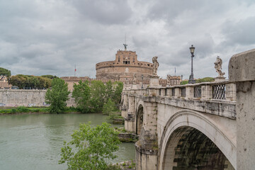 The castle Castel Sant'Angelo