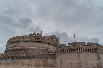 The castle Castel Sant'Angelo