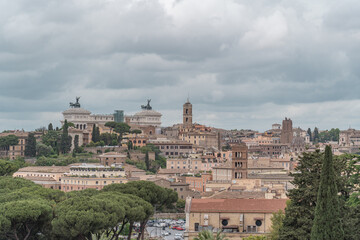 The city of Rome in Italy.