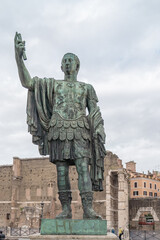 A statue Julius Caesar
