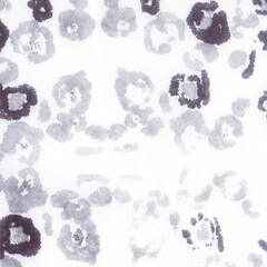 Indigo Fur Texture Cheetah. Animal Skin. Gray