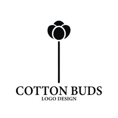 Cotton Buds Vector Logo Design