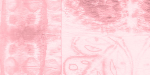 Coral Batik Dye Textures. Retro Dirty Graffiti.