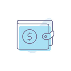 Wallet Vector icon