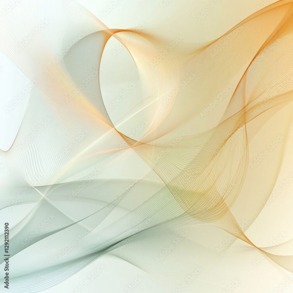 Poster swirling patterns of soft colors create a mesmerizing abstract design in a calming atmosphere. gener