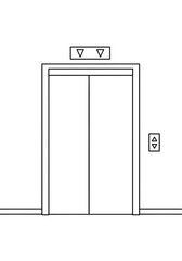 elevator door sketch 