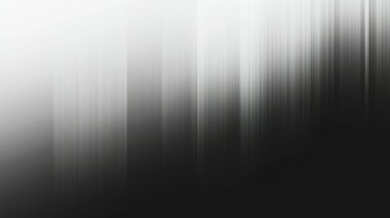 Naklejka premium Black and white smooth gradient background or texture background