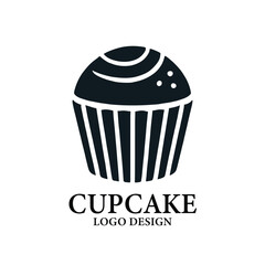 Cupcake Vector Logo Design