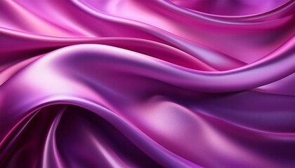Obraz premium elegant pink purple silk fabric gradient texture background hue art soft wave flow rich tone shiny