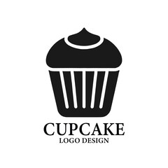 Cupcake Vector Logo Design