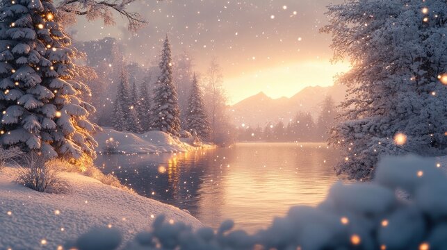 Snow Photoshop Overlays, Snowscape Backdrops: Snow Photoshop overlays, snowscape backdrops, realistic snowflakes, and freezelight effect, Christmas sessions isolated on transparent background.