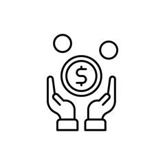 Obraz premium Protection Vector icon