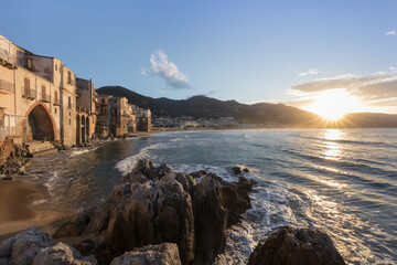 Cefalu, medieval village of Sicily