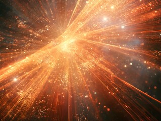 web of light rays and patterns that creates a fascina sun rays