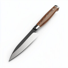 Fototapeta premium High-Quality Chef’s Knife – Clean Product Showcase
