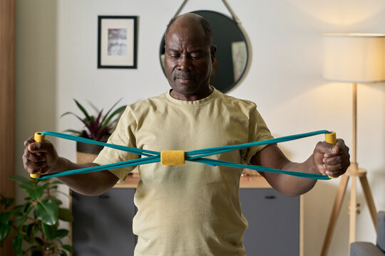 Exercising with Resistance Bands for Senior Fitness