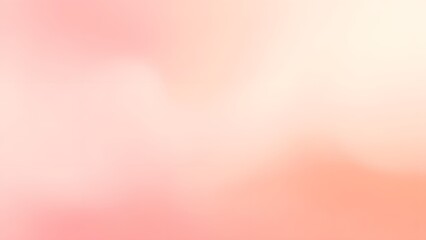 Ethereal Elegance A Feminine Abstract Masterpiece in Soft Pink and Peach Gradient