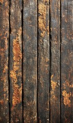 Fototapeta premium Aged wooden planks form texture for backgrounds and design projects