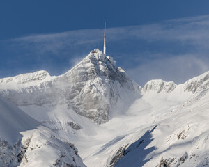 Blick zum Säntis