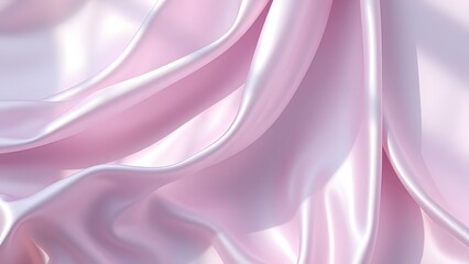 Obraz premium Graceful Elegance Modern Abstract Art in Soft Feminine Tones