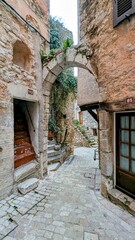 Obraz premium TOURRETTES-SUR-LOUP (Alpes-Maritimes)