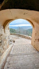 Obraz premium TOURRETTES-SUR-LOUP (Alpes-Maritimes)