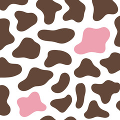 Cow pattern background