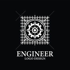 Engineer Vector Logo Design