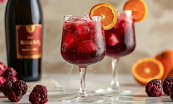 rossano spritz with bitter red amaro, prosecco video