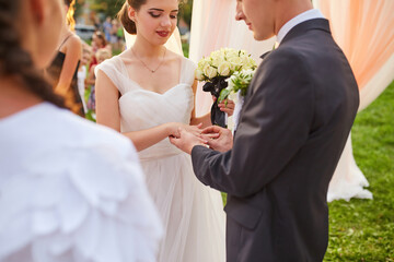 Wedding Ring Exchange Ceremony