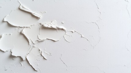 White plaster texture background, studio shot