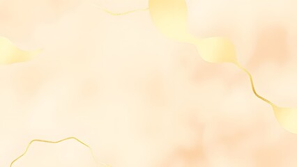 Gilded Elegance A Vintage Film-inspired Abstract Art Composition