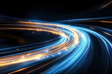 Abstract Light Trails