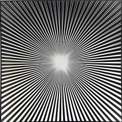 Obraz premium Dynamic Expansion: A Symmetrical Display of Radiating Lines Demonstrating Growth and Connectivity