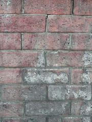 old red brick wall background - textured wallpaper