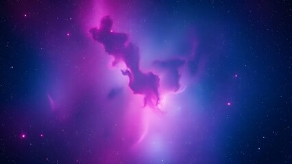 Naklejka premium Celestial Symphony A Mesmerizing Deep-Space Spectacle