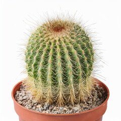 A Small Potted Cactus