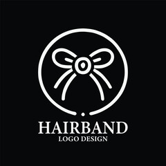 Hairband Vector Logo Design