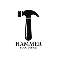 Hammer Vector Logo Design